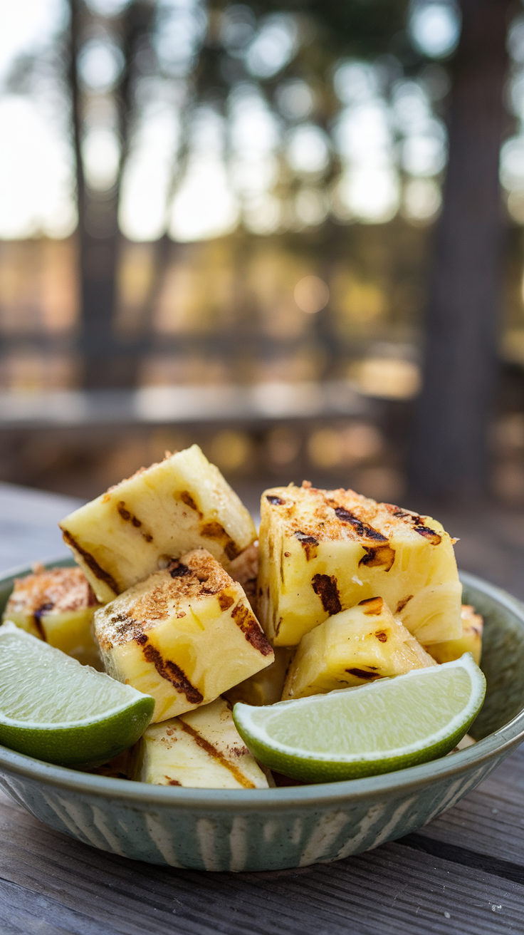 Charred Pineapple with Tajín