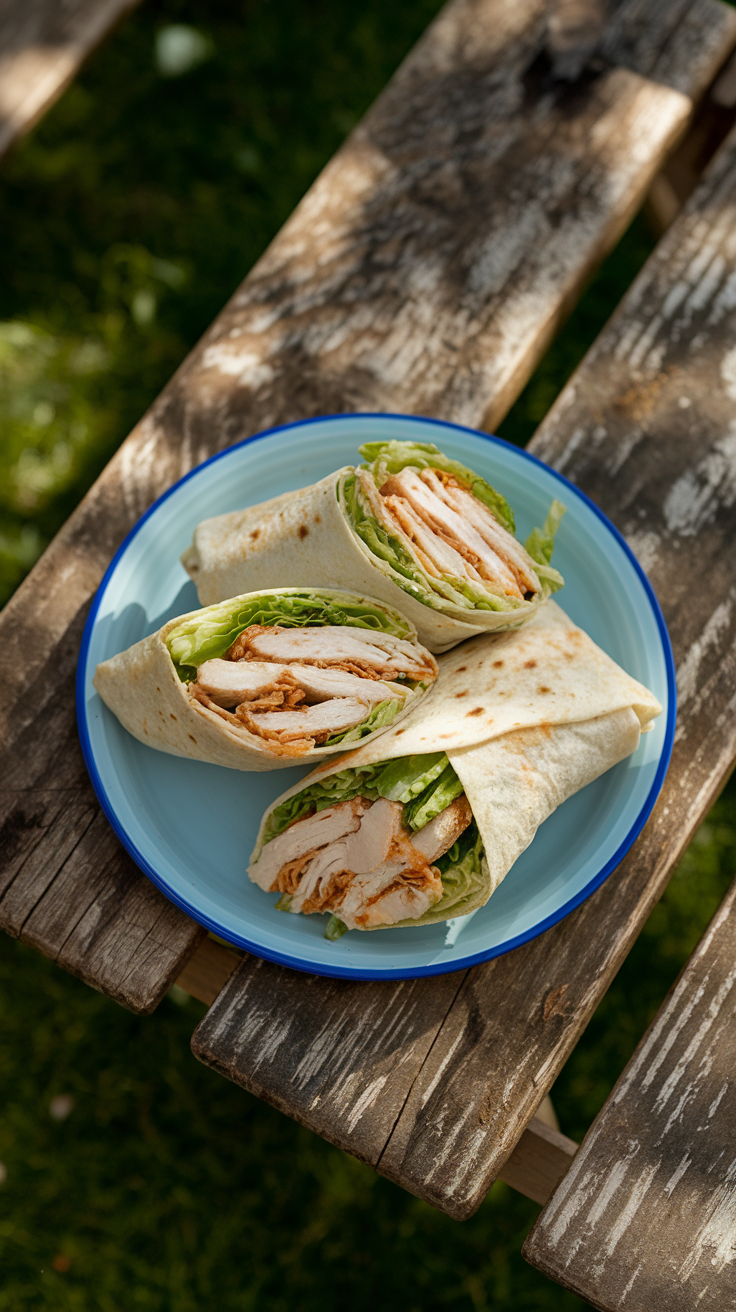 Chicken Caesar Wraps No Sad Lettuce