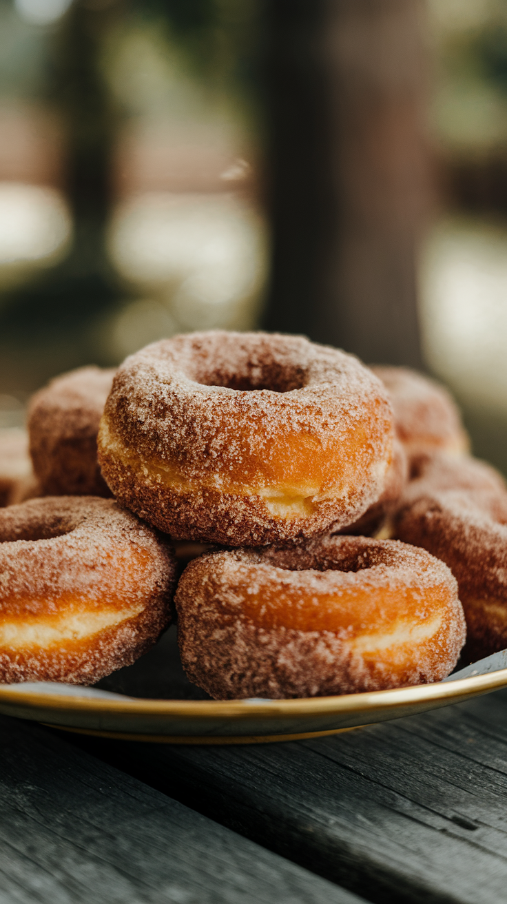 Cinnamon Sugar Campfire Donuts