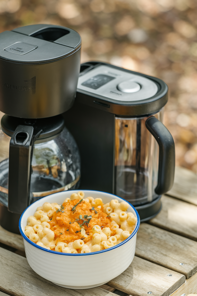 Coffee Pot Mac and Cheese
