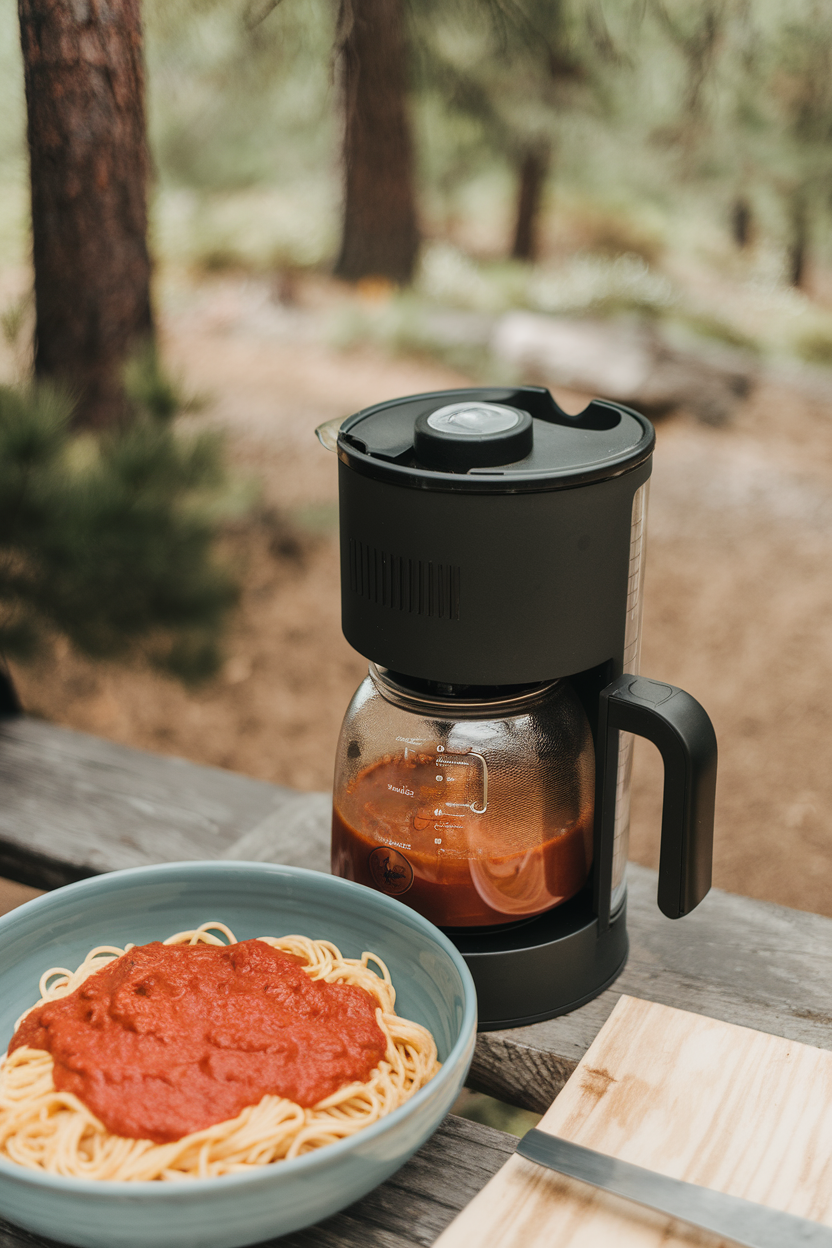Coffee Pot Spaghetti