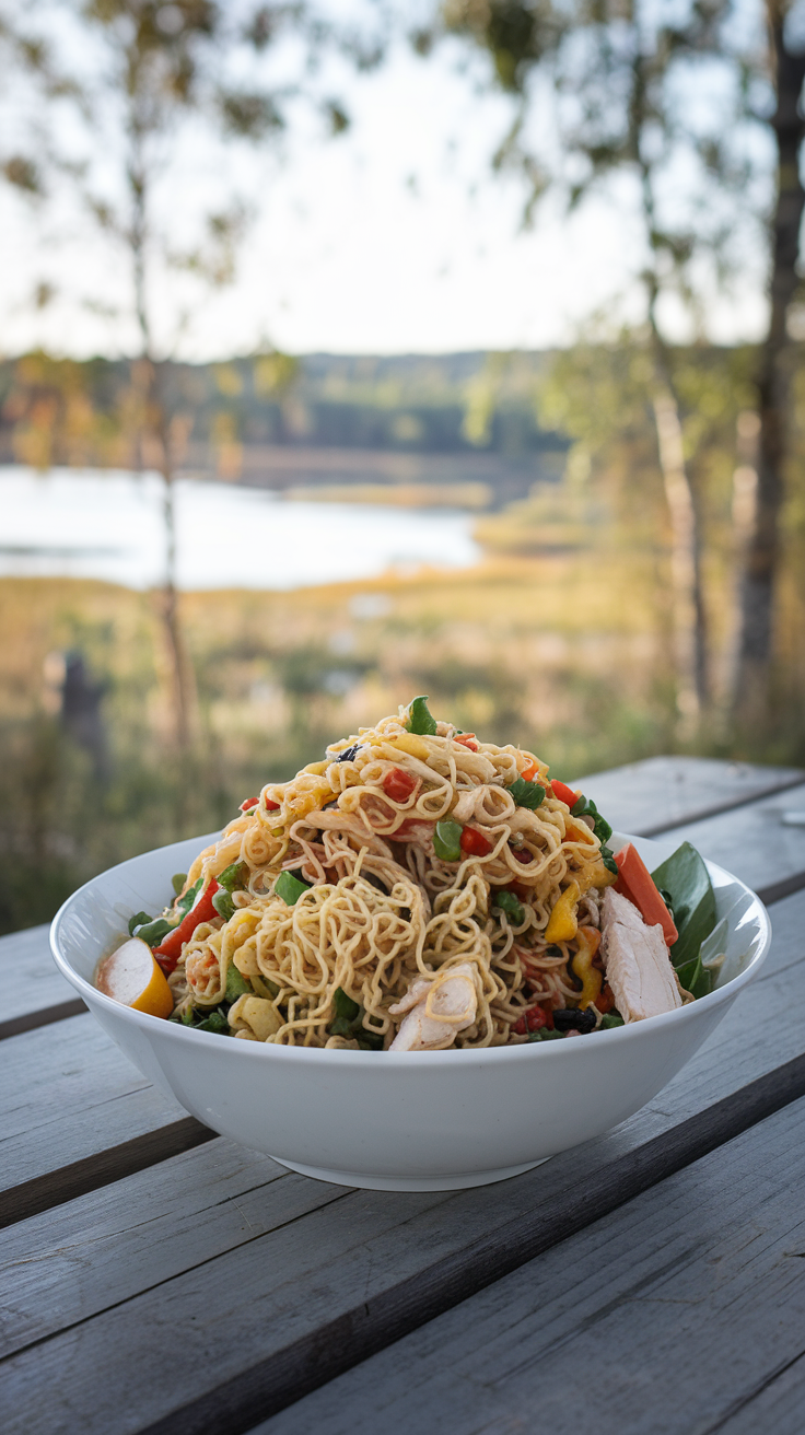 Cold Ramen Salad