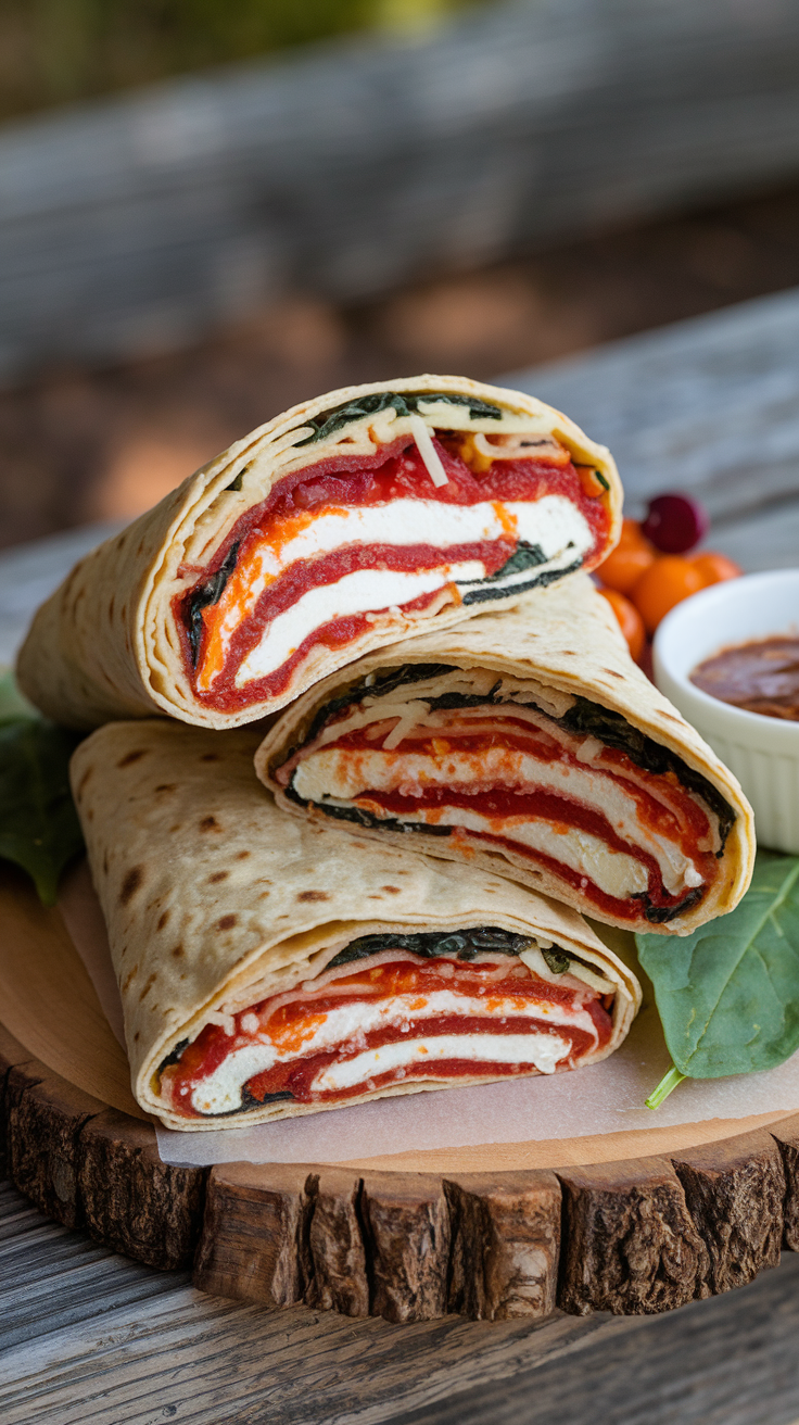 DIY Pizza Wraps