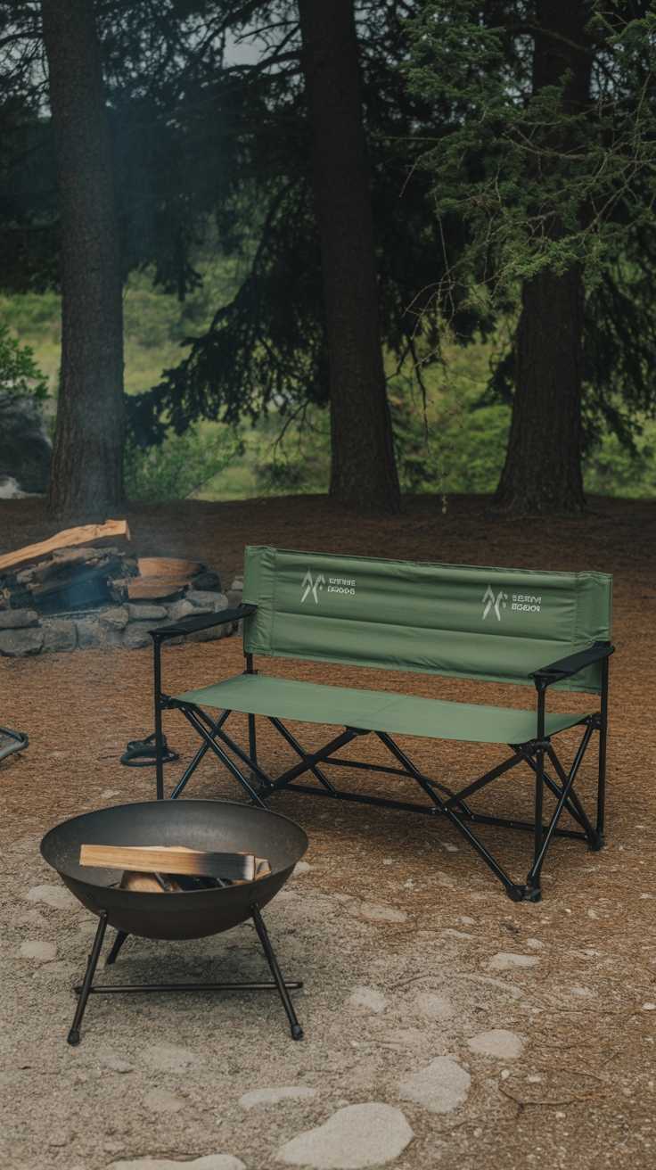 Folding Camp Bench