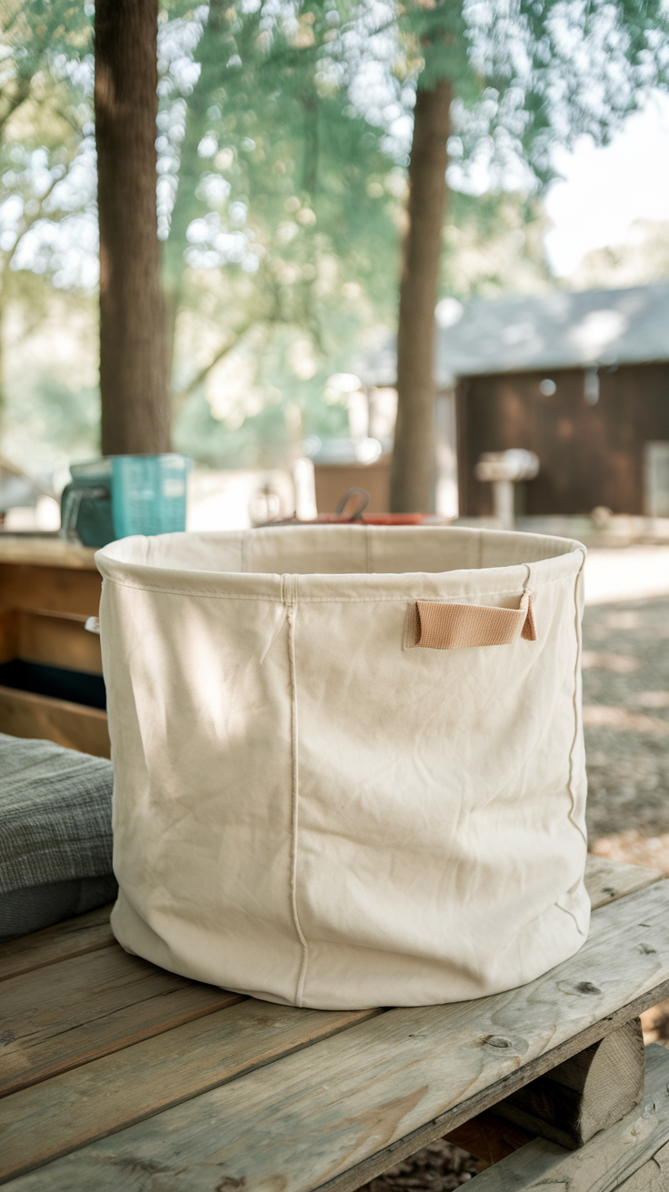 Laundry Basket Camp Kitchen