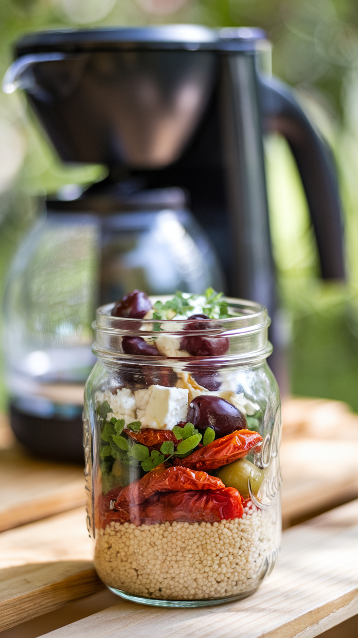 Mediterranean Couscous Jar