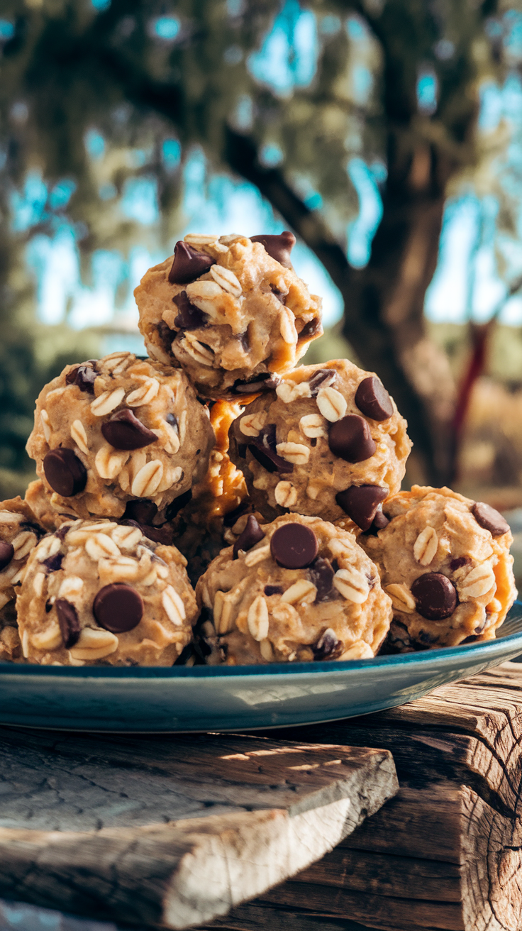 No-Bake Cookie Energy Balls