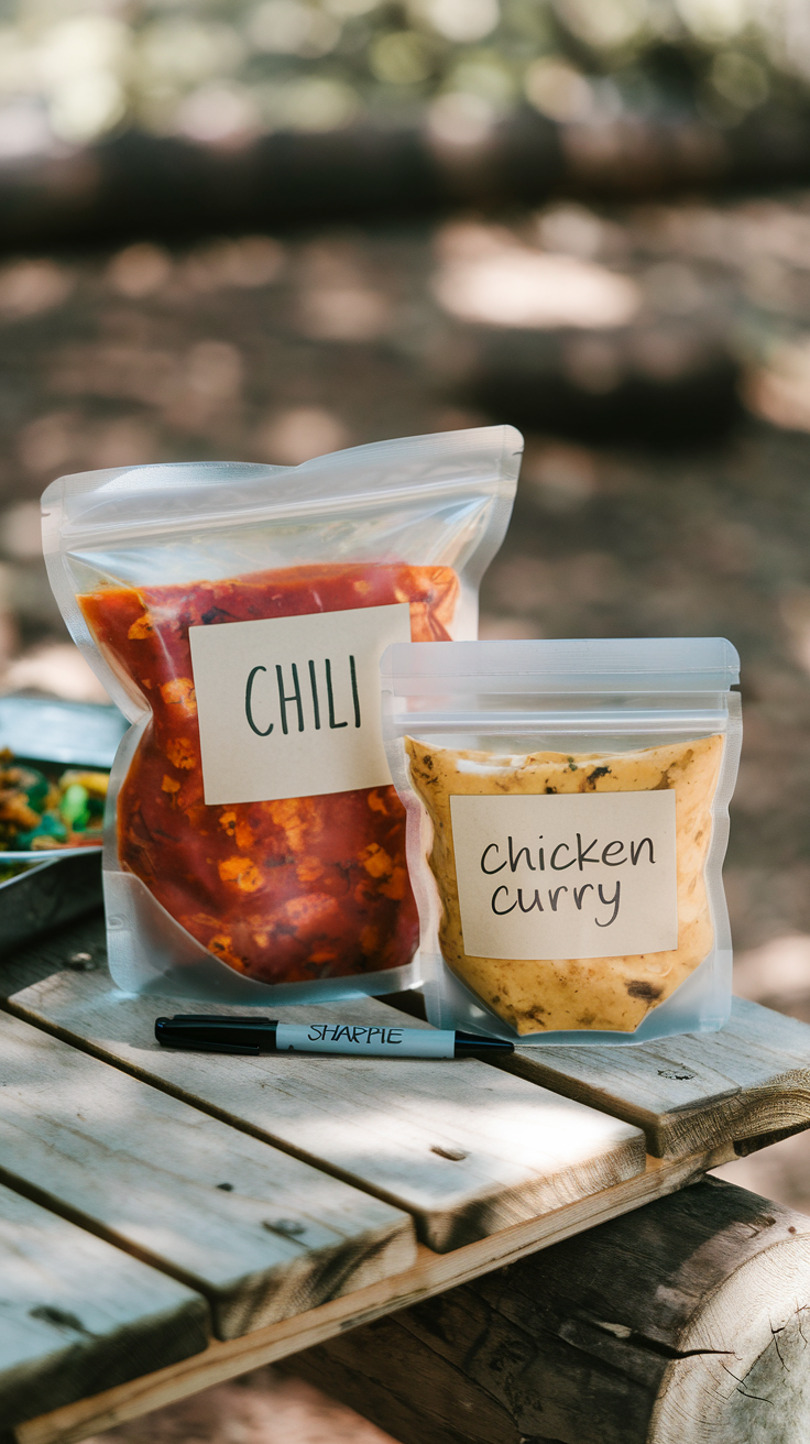 Sharpie Camping Hack