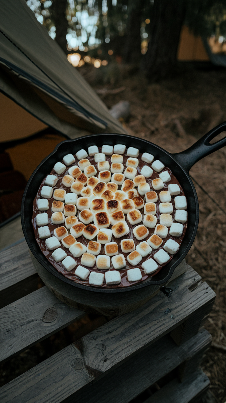 Skillet S'mores Dip