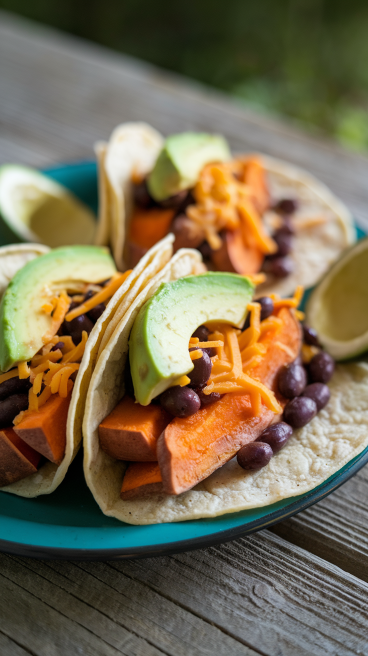 Sweet Potato and Black Bean Tacos