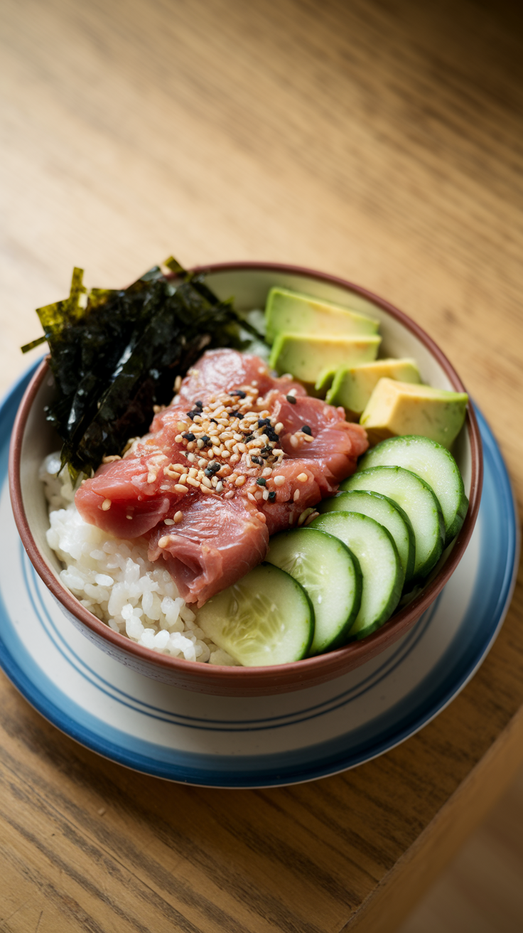 Tuna Poke Inspired Bowls