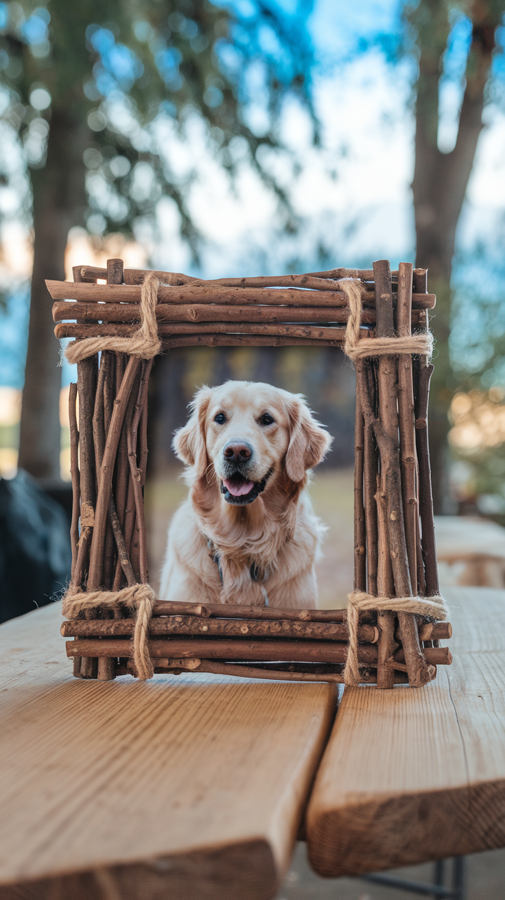 Twig Frame Keepsakes