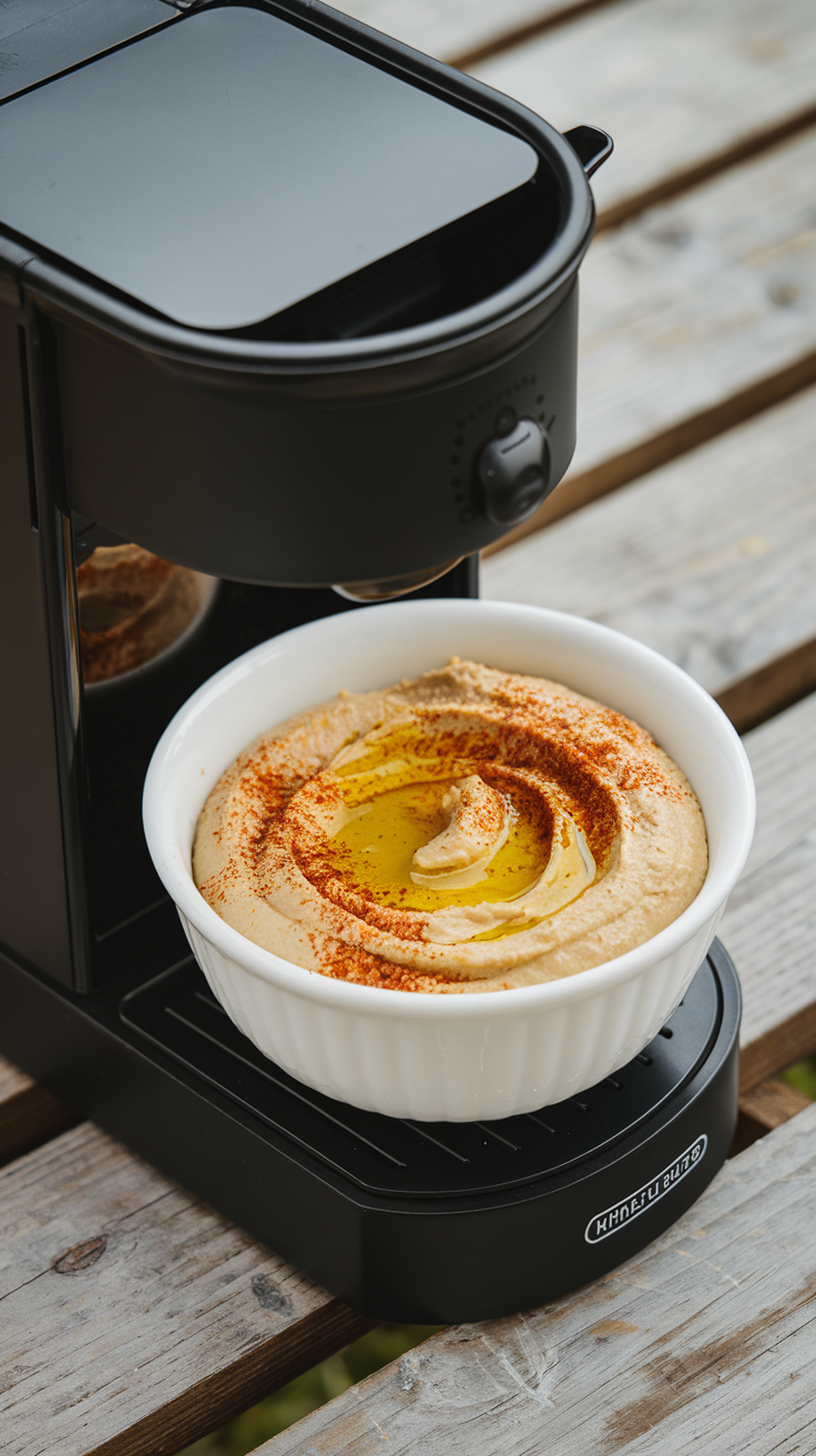 Warm Hummus Coffee Pot
