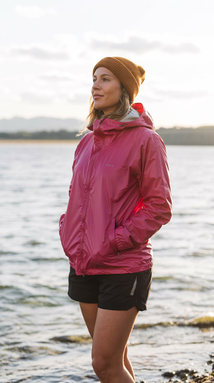 Windbreaker and Comfy Shorts